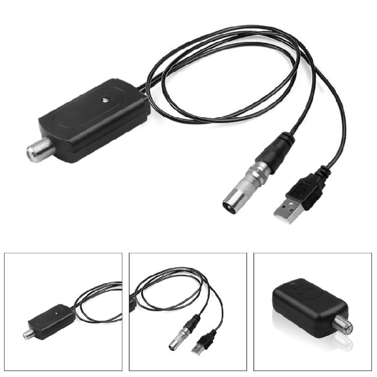 Signal Amplifier Antenna Booster Tuner Digital Indoor HDTV Antenna Satellite