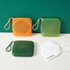 Travel Containers Mask Storage Box Dust Proof Storage Case ID Card Storage Home Organizer Transparent Mask Cover