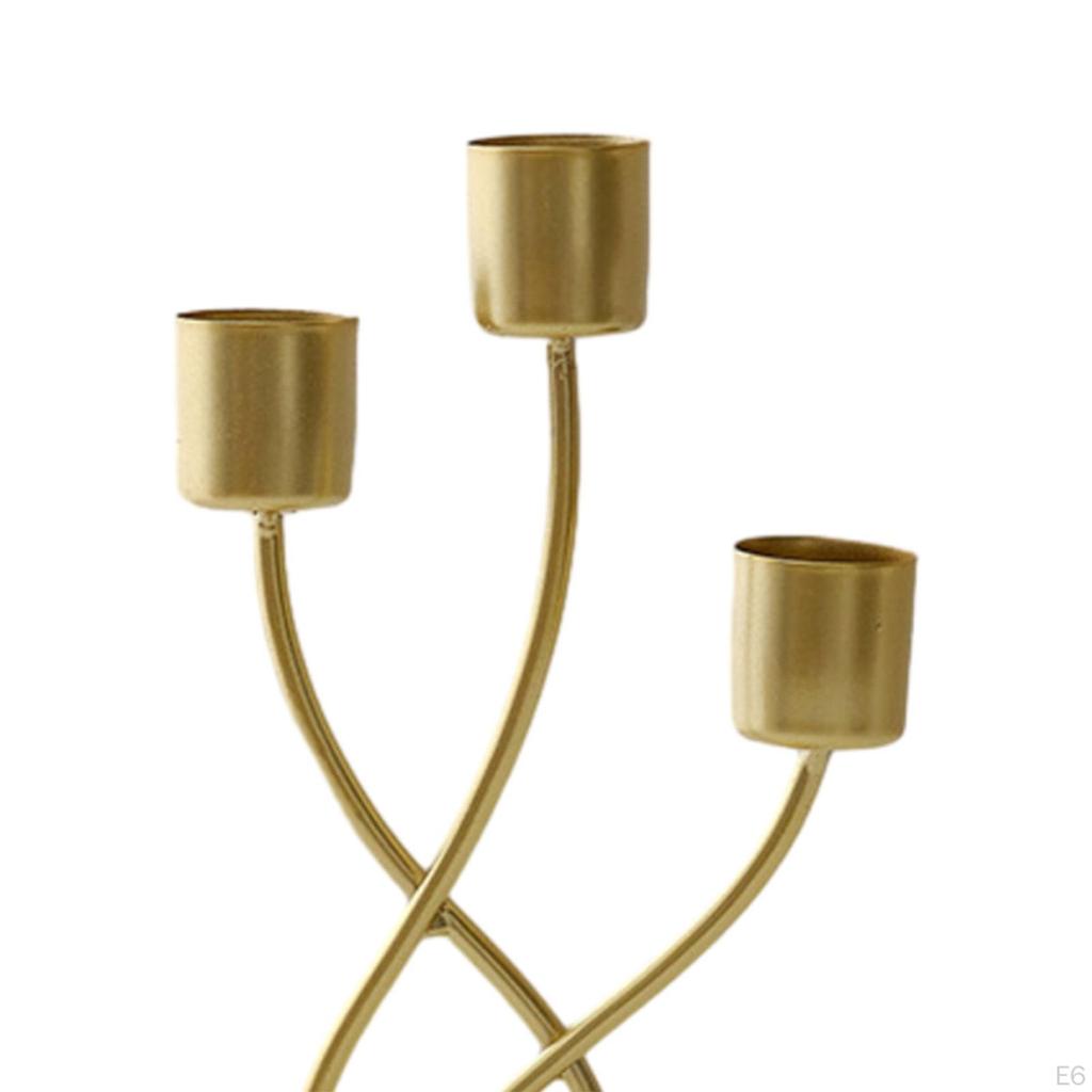 Candle Holder for Pillar Candles Stick Retro Table Centerpiece Ornament Living