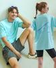 Jeteseu Water Cooling Functional Oversized Short Sleeve Rash Guard Sboarding U_5S4017_Mint
