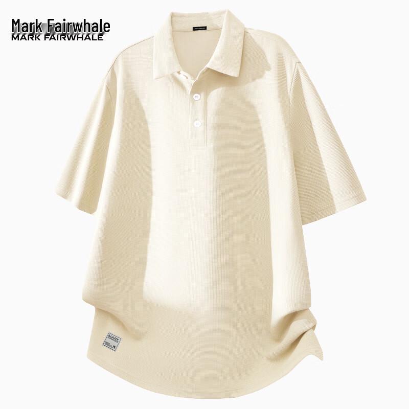 

Mark Fairwhale Men s Breathable Waffle Knit Polo Shirt 3XL