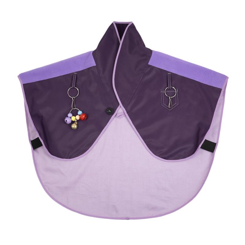 

Parrot Anti-Scratch Shawl with Poop Catching Collar - Extended Protection for Cockatiel and Large Birds Regular