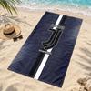 Juventus FC Microfiber Beach Towel Quick Dry Sand Free Lightweight Beach Towels for Travel Swimming Camping