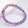 Hongchu Crystal Natural Light Amethyst Bracelet Brazilian Amethyst DIY Fashion Bracelet