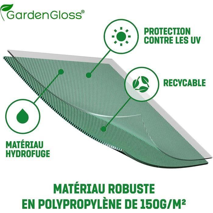 Sacs à déchets de jardin - R[44] - 272L - Hydrofuge - Poignées et double fond (pack 2)