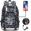 Customized Print DIY Your Like Photo or Logo Boy Girls Kids Book Bag Women USB Laptop Backpack Canvas Men Bagpack Big Travel Bag