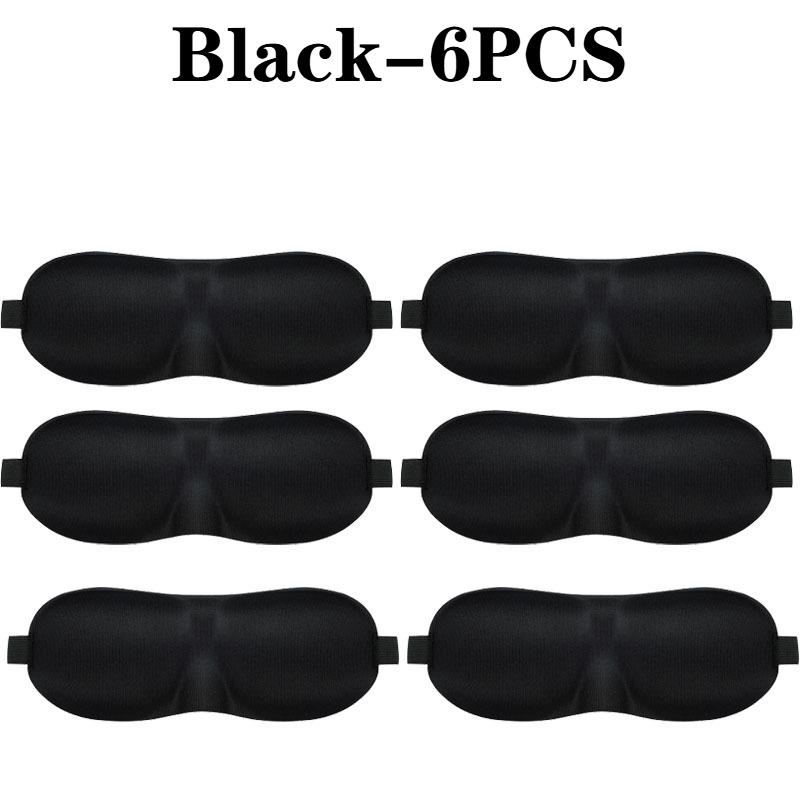 3D Sleep Mask Eyepatch Natural Block Out Light Eyeshade Cover Shade Eye Patch Women Men Soft Portable Blindfold Travel Eye Mask