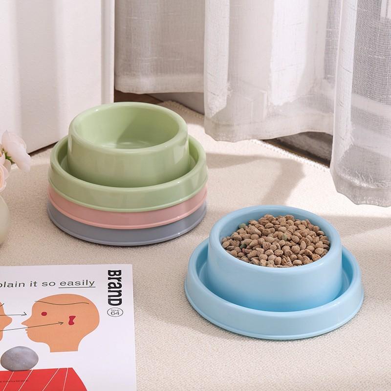 Ameisenfeste Haustiernapf Universeller Plastik-Futternapf Für Katzen Hunde Spritzschutz Ameisenfest Wasserkanal Leicht zu Reinigen Rutschfest Futter Napf