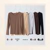 Ultra-Thin Birch HS800 Women's Autumn Seamless Hydrating Shirt & High Elasticity Warm Underlayer Set
