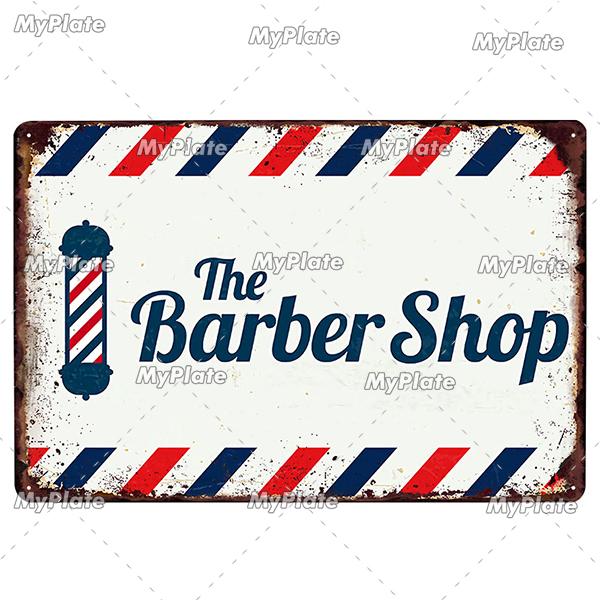 Profession Barber Vintage Metal Sign Tin Sign Vintage  Decoration Plaque Home Wall Decor Bar Sign Home Decor Poster Custom