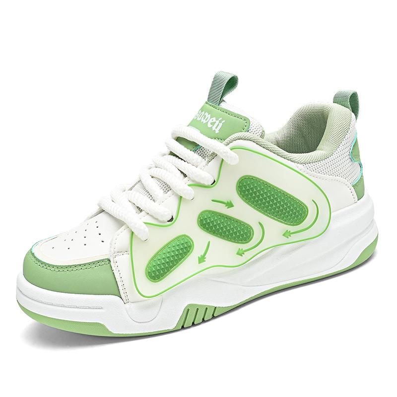 

новый нишевый дизайн кроссовки мужские толстые подошвы увеличить все хлеб обувь студенческие спортивные повседневные модные туфли 45