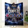 """FC Porto Mistrzowie 2025/2026 Plakat Drużyny Ciepły koc""" Koc flanelowy do sypialni, salonu, na sofę i do drzemki.