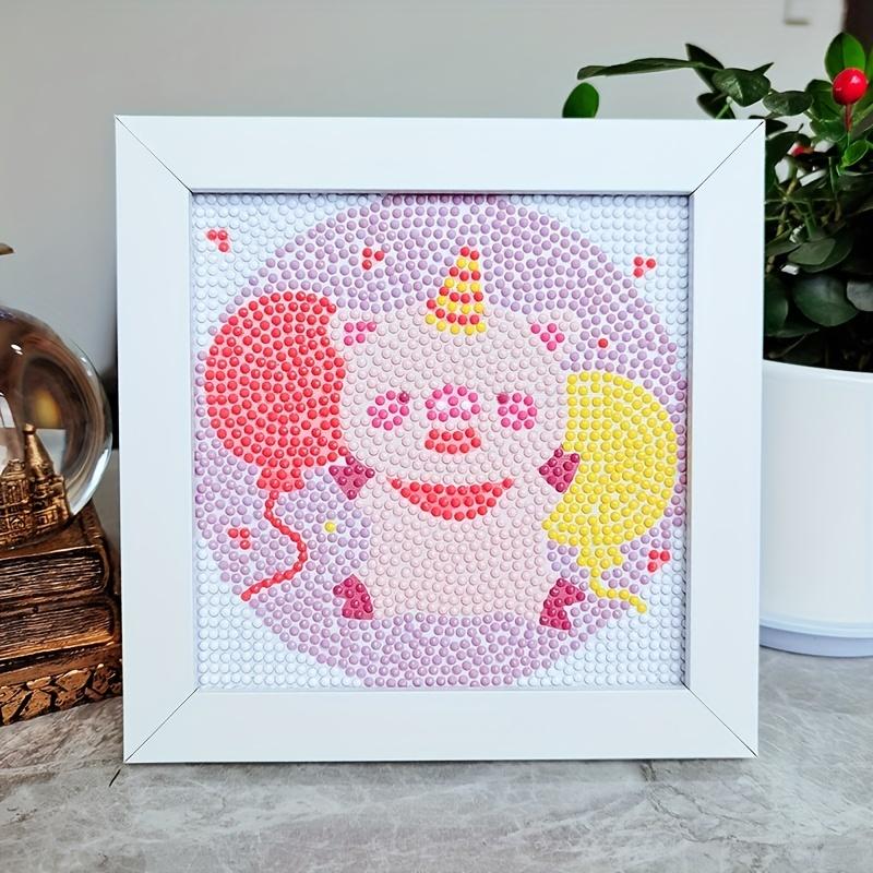 1set Diy Diamond Painting with Frame Handmade Material Paste Educational Toys Diamond Embroidery Handmade Products Need To Point Their Own Drilling