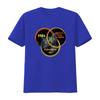 1984 Un Mundo Feliz Fahrenheit 451 Estás Aquí Ciencia Ficción Distopía Camiseta vintage Lavada Casual Ligeramente ropa de diseñador
