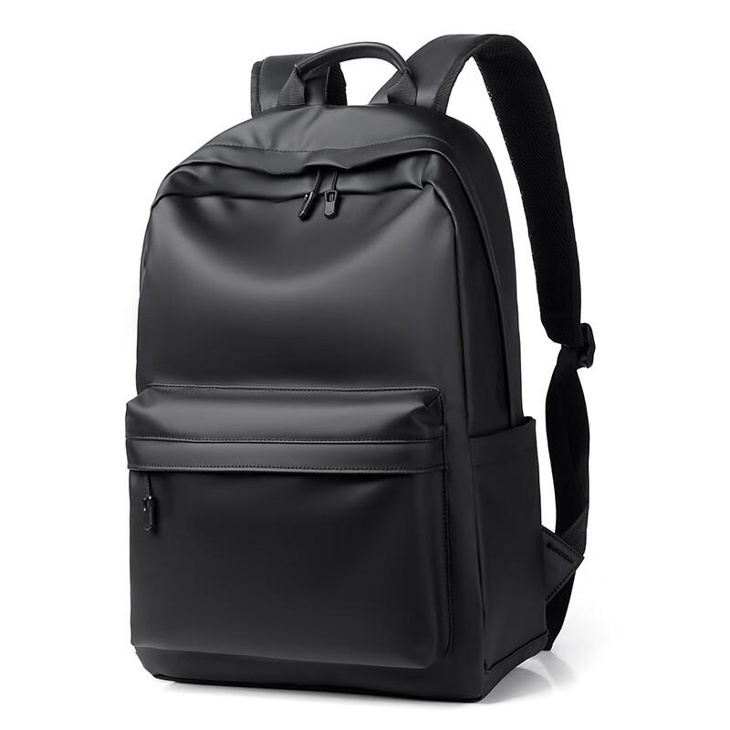 Lishen Men s PU Casual Laptop Backpack