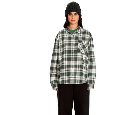 Volcom Plaid To Meet U Long Sleeve Shirt