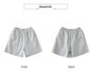 Women's Retro Pleated Cotton-Linen Harem Shorts – Casual, Loose, Elastic Waist for Spring/Summer