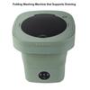 Portable 6.5L Foldable Washing Machine - Foldable Washer High Speed Laundry High Speed Soft Spin Dry for Travel