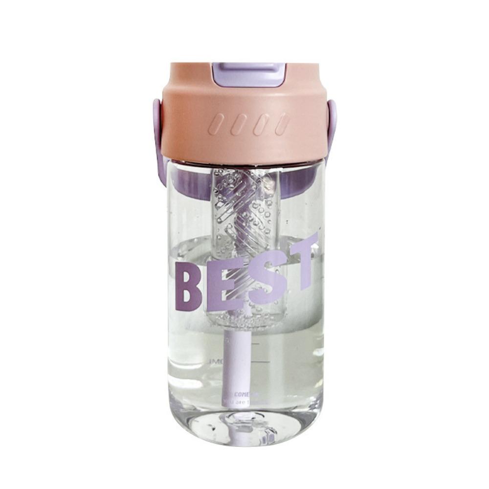 Large Capacity Sport Water Bottle 600/800ML Fruit Tea Cup Drinking Tumbler  School Office Outdoor