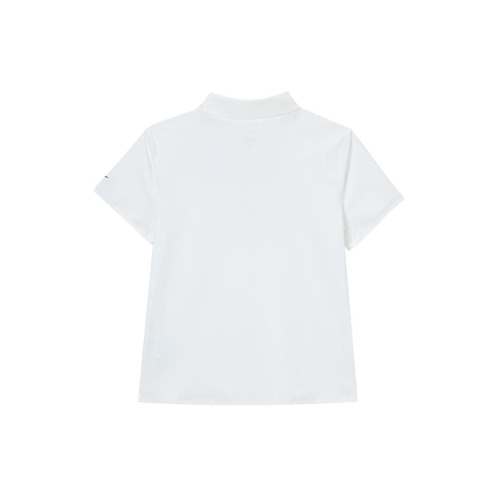 Nike Dri-Fit Comfortable Stylish Versatile Casual Golf Shirt Women tops White FQ1575-100