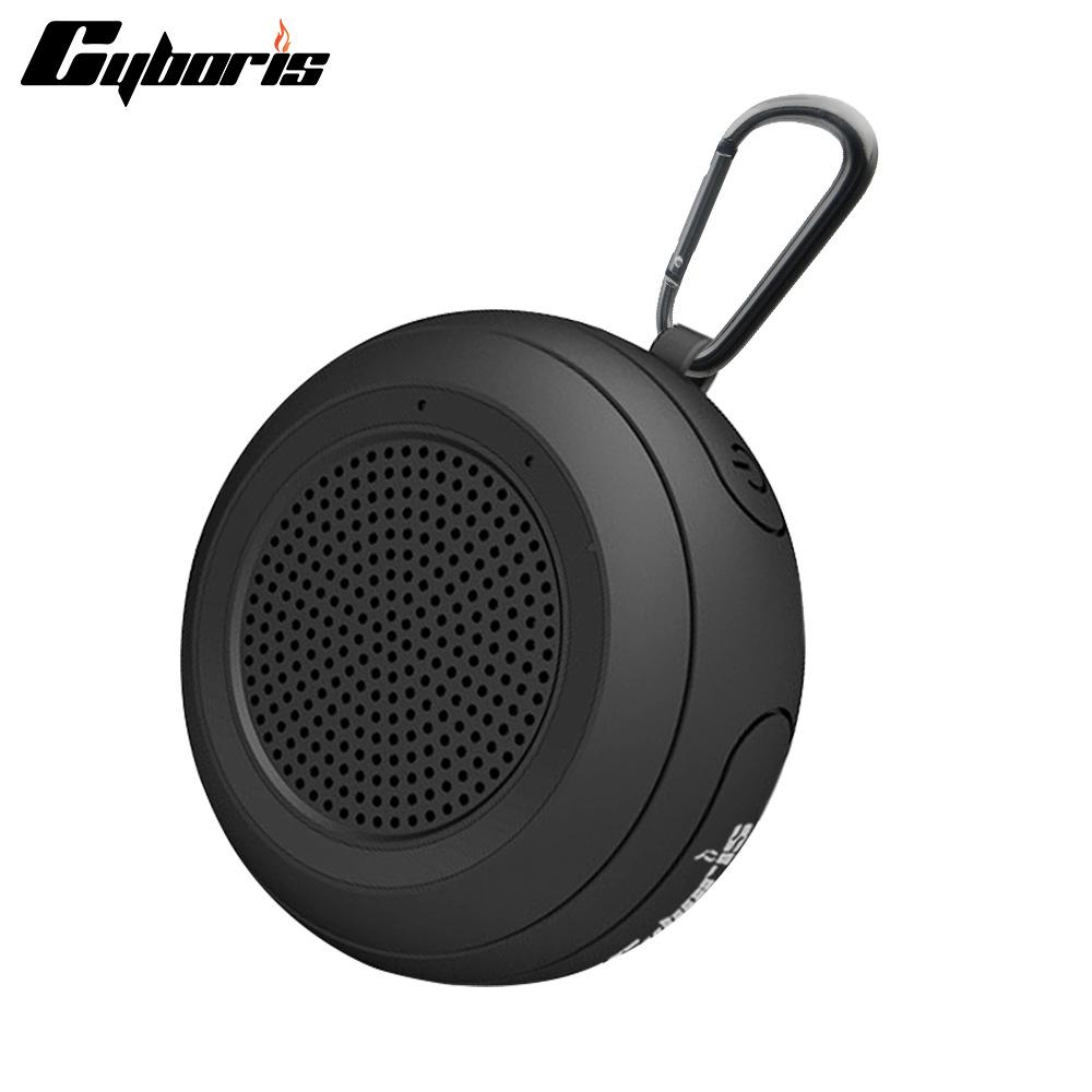 Cyboris Floating Bluetooth IPX7 Waterproof Speaker Portable Mini Subwoofer for Outdoor Cycling with TWS