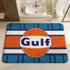 Tappetino d'ingresso logo G-Gulfs Racing Stile Nordico Tappetino per porta di casa Tappetini per bagno-WC Tappetino per decorazione camera da letto hotel