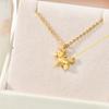 Porti 24k Gold Unicorn Pendant Necklace 1.875g