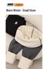 Calça de Yoga Maternidade de Inverno Plus Size: Forrado com Fleece, Não Apertado, Quente e Adequado para Uso ao Ar Livre.