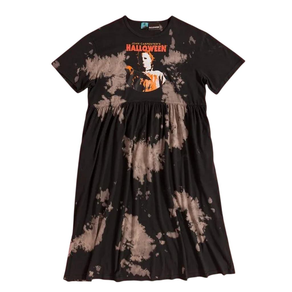 Halloween Womens/Ladies Tie Dye Smock Dress