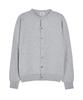 Akecii Andy Soft Cardigan_Melange Grey