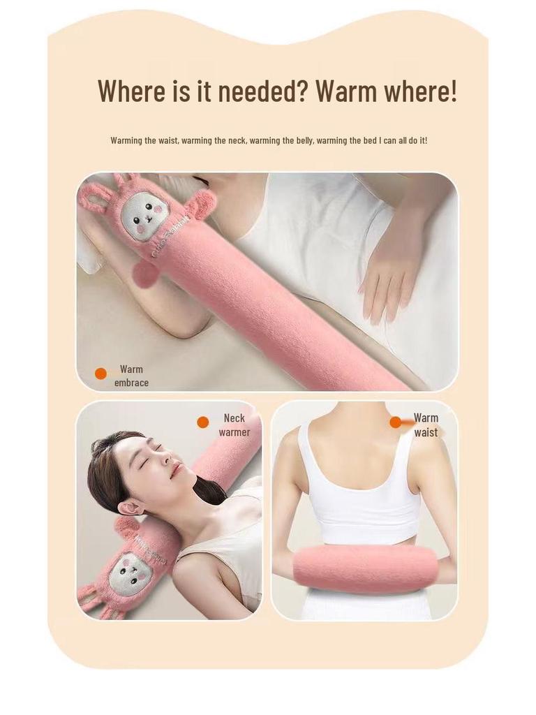 Extra Long PVC Bed Warmer: Large Hot Water Bag for Sleep & Foot Warmth