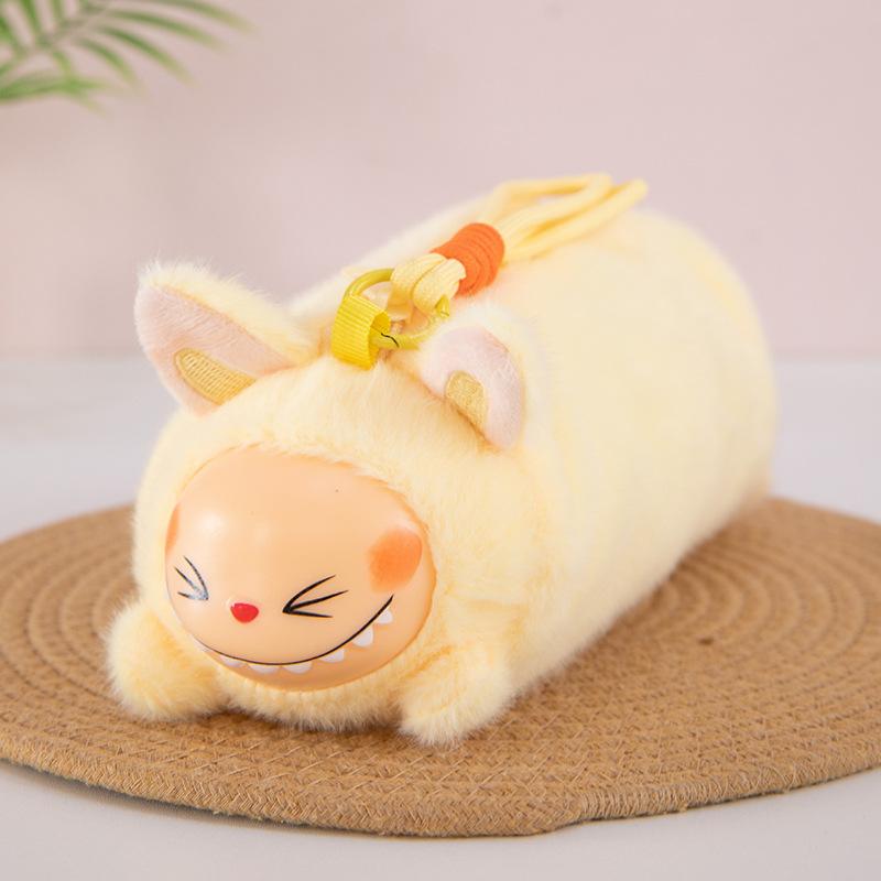 Lanyard Pencil Case Cute Stitch Plush Bag Children's Toy Bag Student Doll Doll Gift