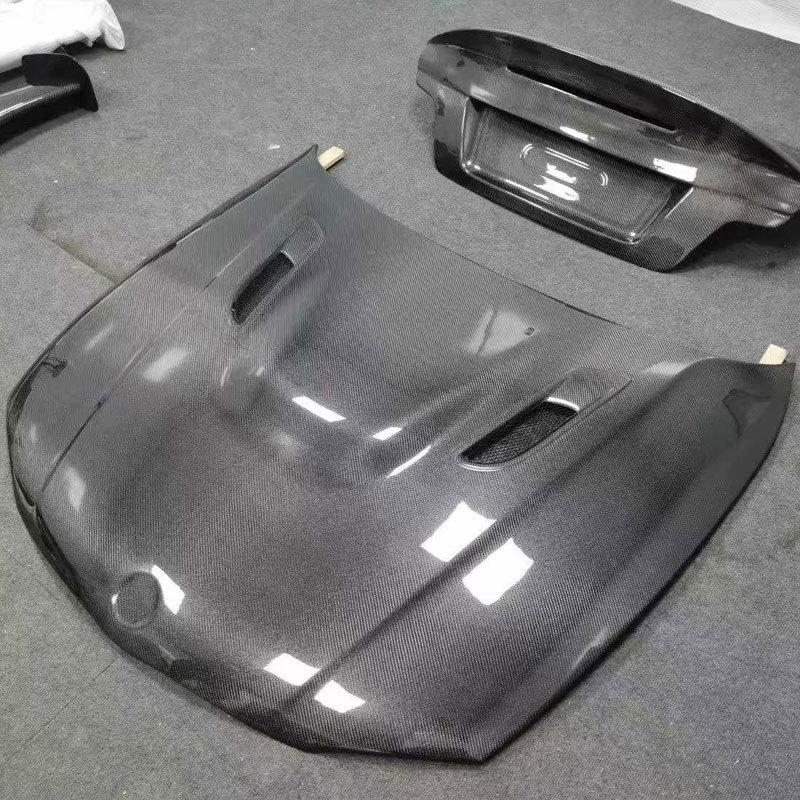 Real Carbon Fiber Hood with Open Vent for BMW 1M E82 (2011-2013)