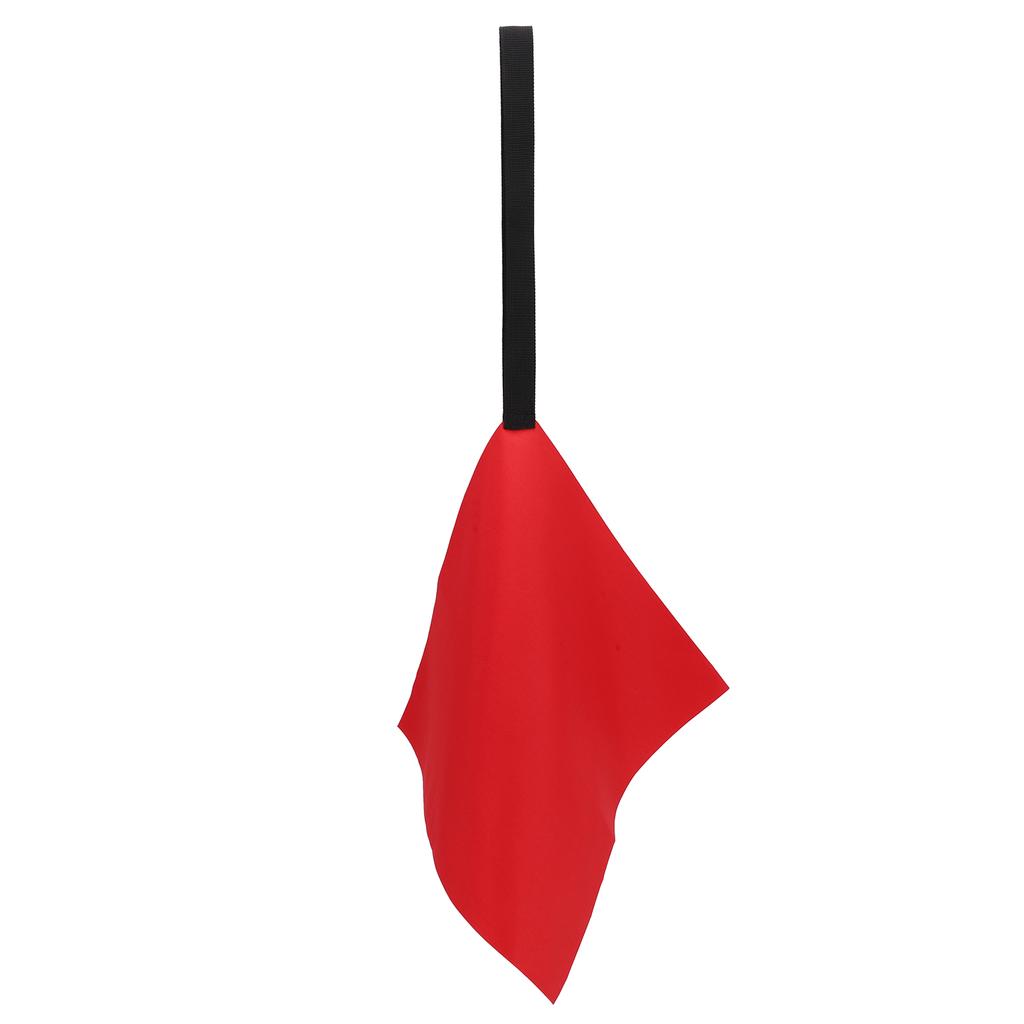 2pcs Kayak Security Flags Red Tow Flags for Kayak Canoe Boat Truck Trailer Polyester Durable Visibility Warning Flag