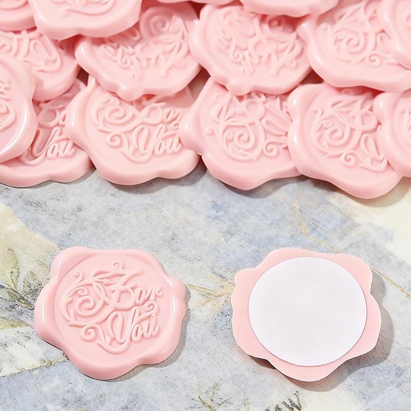 Wax Seal Stamp Kit: Embossed Stamp, Sealing Wax, Stickers for Envelopes, Postcards, Love Letters, and Gifts