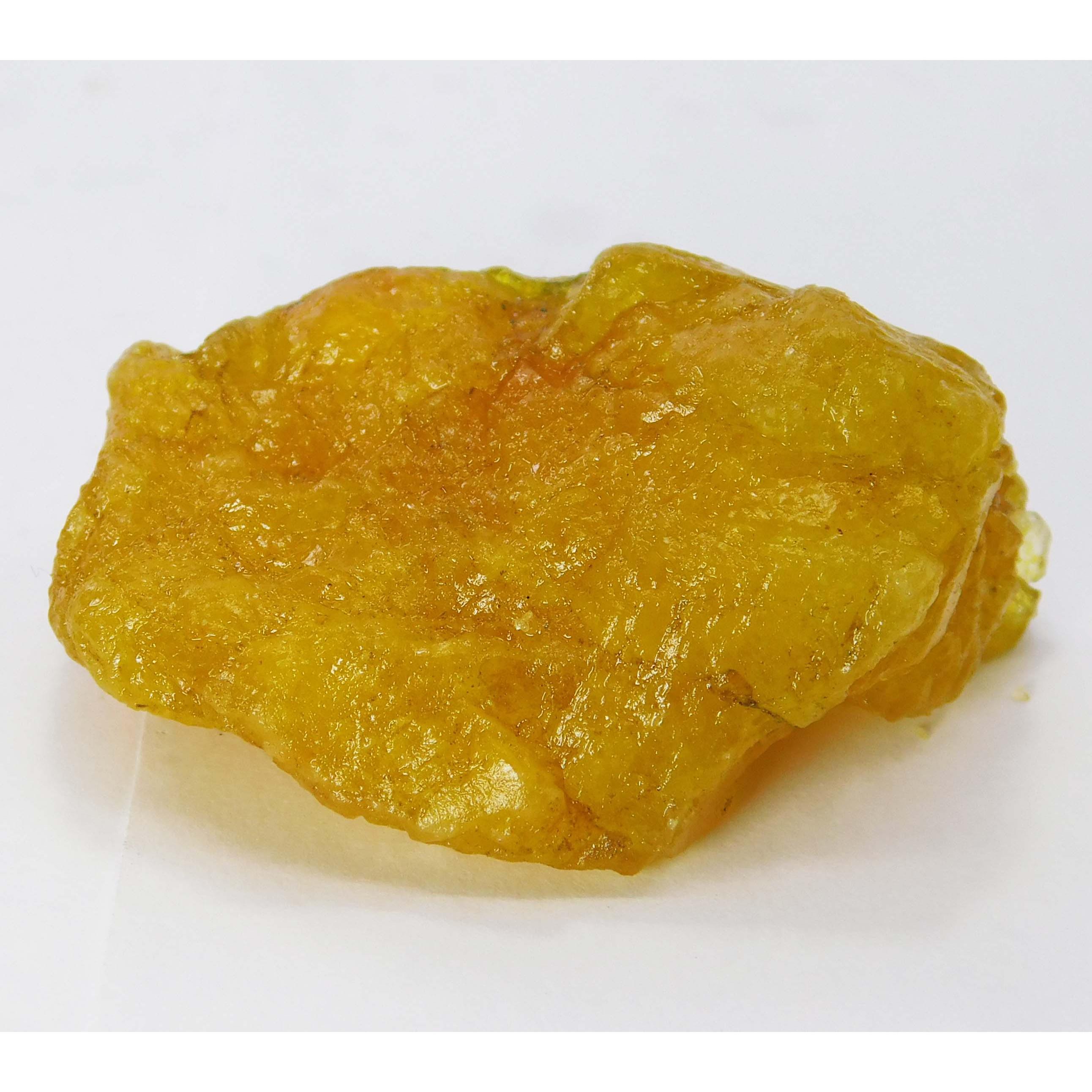 

Natural Yellow Sapphire 88ct Uncut Rough Certified Loose Gemstone 48.3 mm approx жовтий