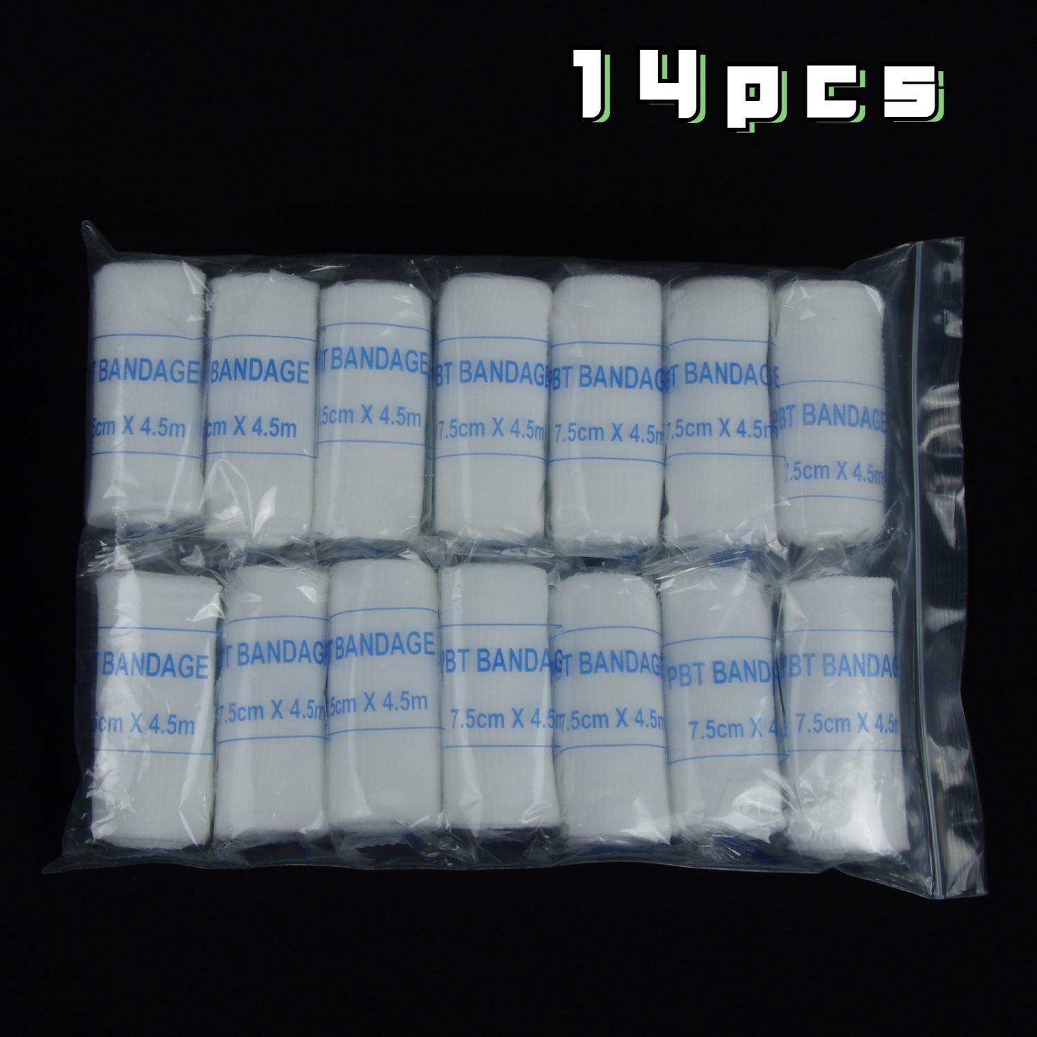 

Эластичный бинт PBT, аптечка первой помощи, рулон марли, перевязочный материал для перевязки ран, медицинский уход, 7 см*4,5 м, медицинские принадлежности 7.5cmX4.5M