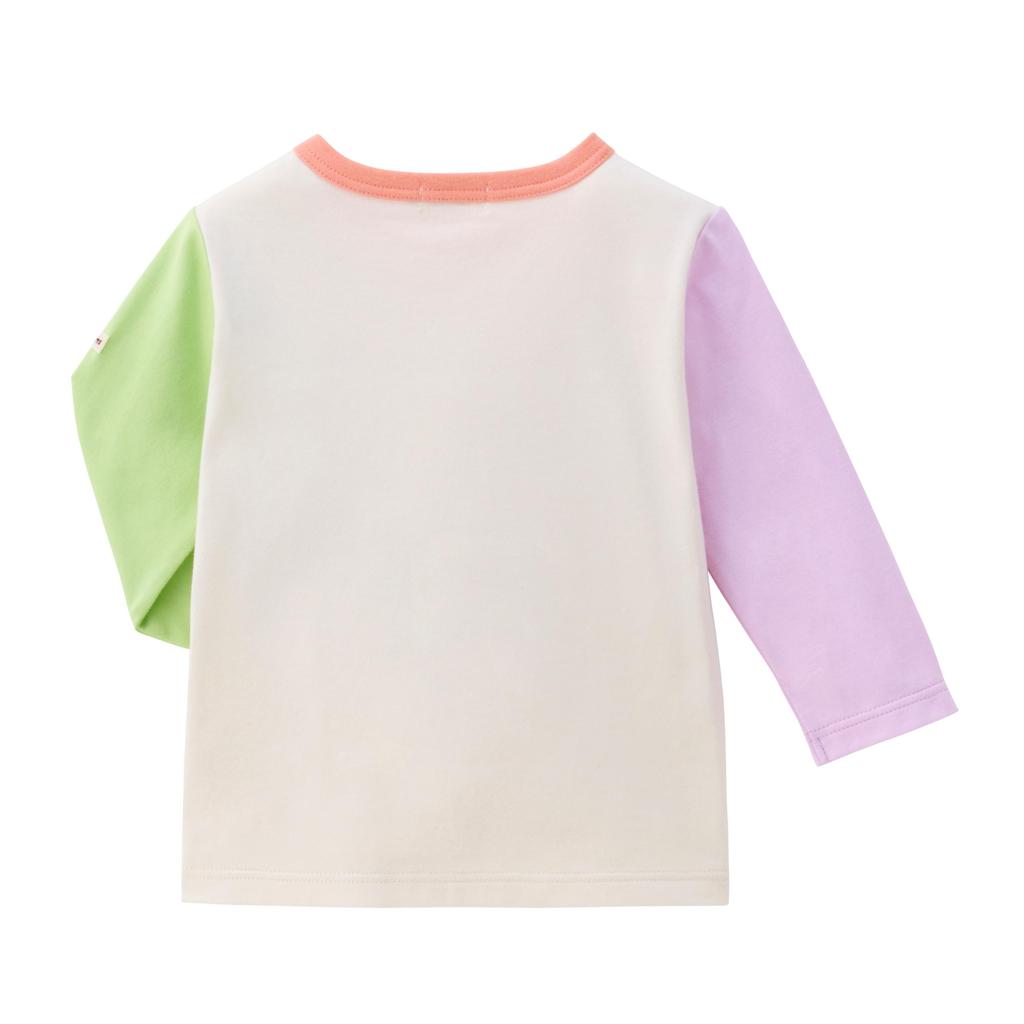MIKI HOUSE HOT BISCUITS T-Shirt & Bib Gift Set, White, Size Unavailable, for Boys and Girls, 74-9951-144