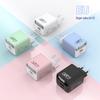 65W PD Fast Charger with Retractable Cable for Apple and Huawei