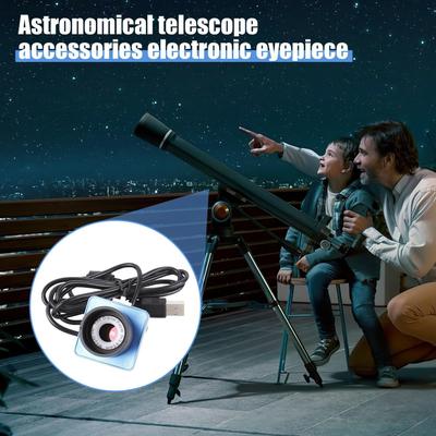 Electronic Eyepiece Telescope Imager Digital Planetary Camera USB Plug-And-Play Astronomy Imager With 300000-Pixel Resolution