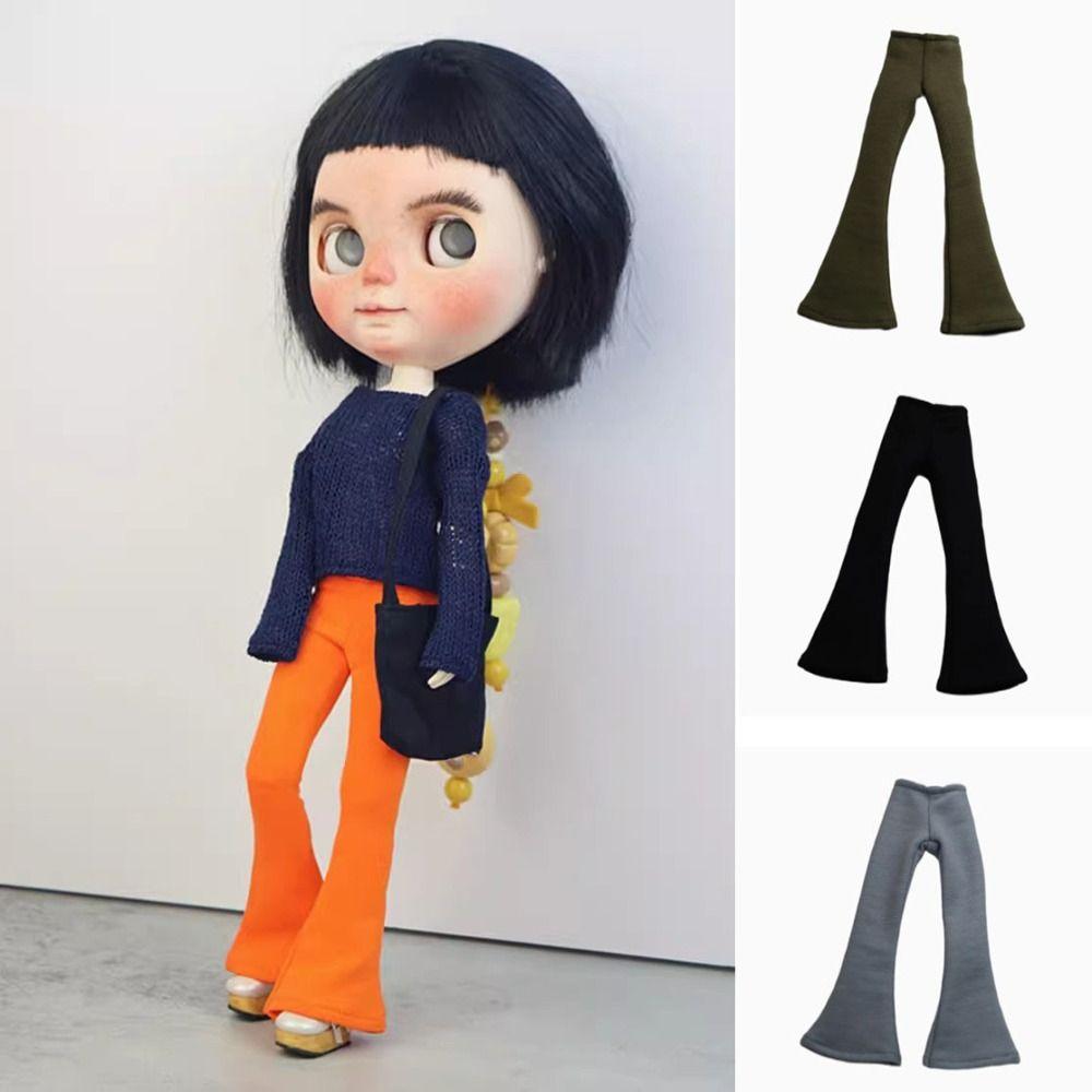 Casual Wear Denim Pants Clothes Fashion Dolls Jeans Pants for Blythe ob24 Dolls