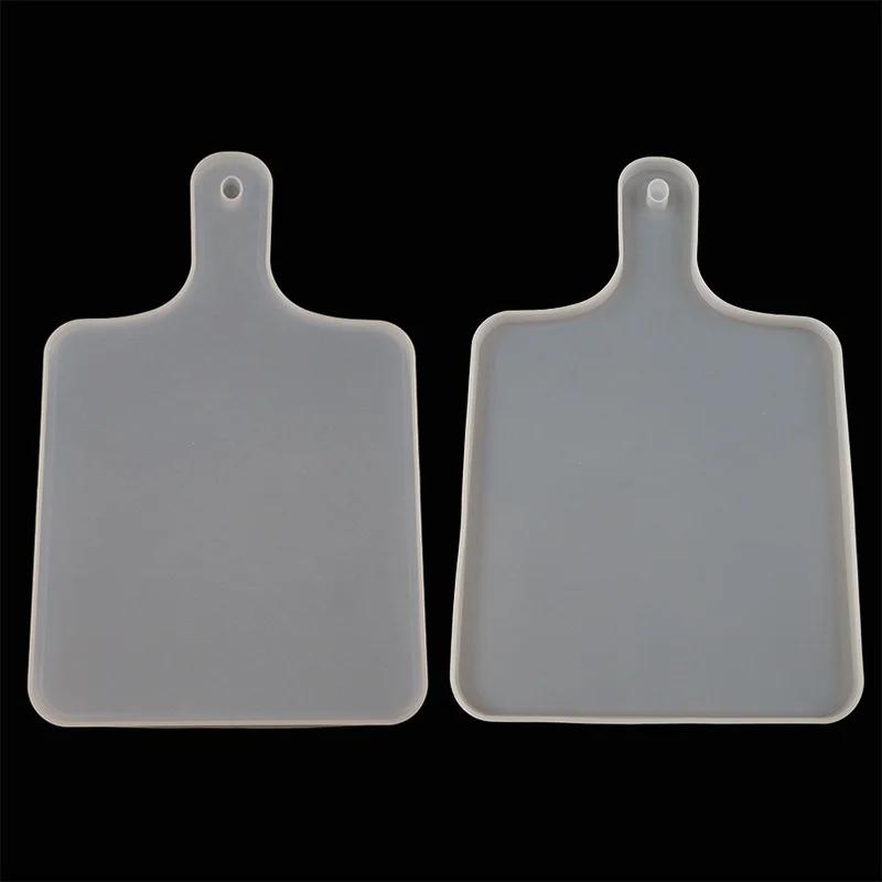 DIY Hand Handle Tray Mold Crystal Epoxy Mold Compote Coaster Japanese Dinner Plate Silicone Resin Compote