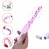 Dámské anální vytahovací korálky anální dildo vibrátor pro dospělé Vibrační sexuální hračky pro ženy Vibrador Feminino Annal Femme