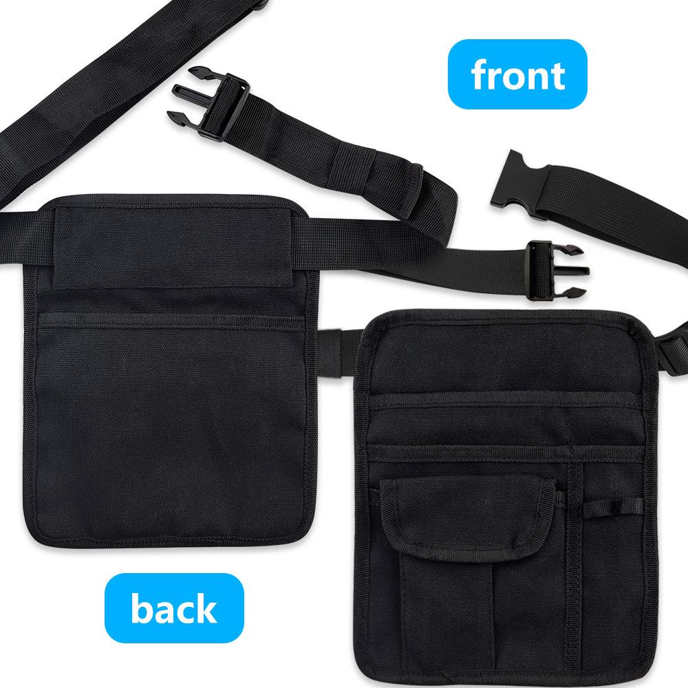 

Canvas Restaurant Bar Waiter Order Waist Bag Adjustable Waistband Cash Bill Storage Bag Type A