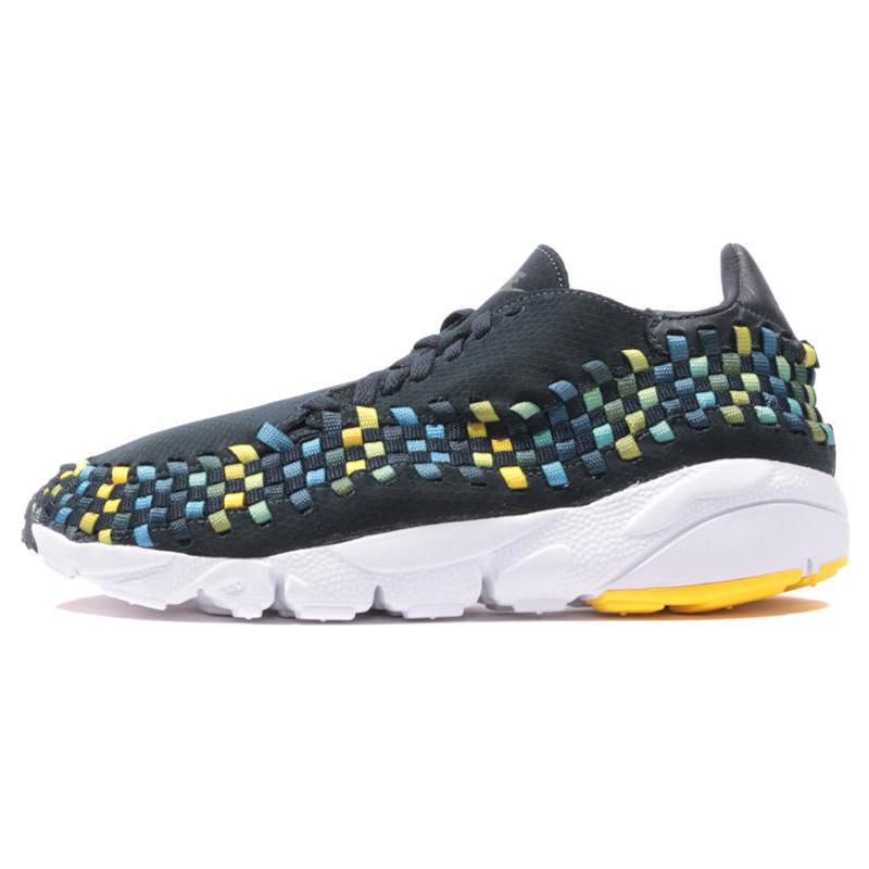 

Кроссовки унисекс Nike Air Footscape Woven NM Синий темно-обсидиановый тур-желтый 875797-401