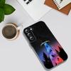UFO Alien Phone Case For Samsung S24, S25 22,30,Note20,Ultra,Lite,Ultra5G,Plus,FE Black Cover