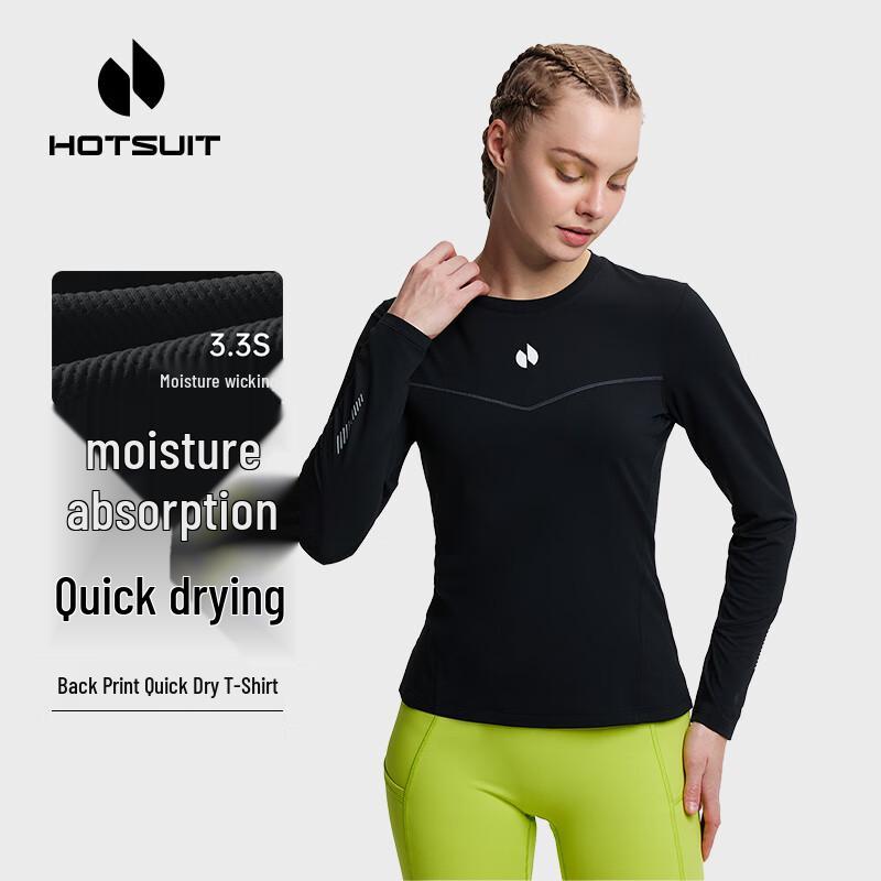 HOTSUIT Women s Long Sleeve Sport T-Shirt S