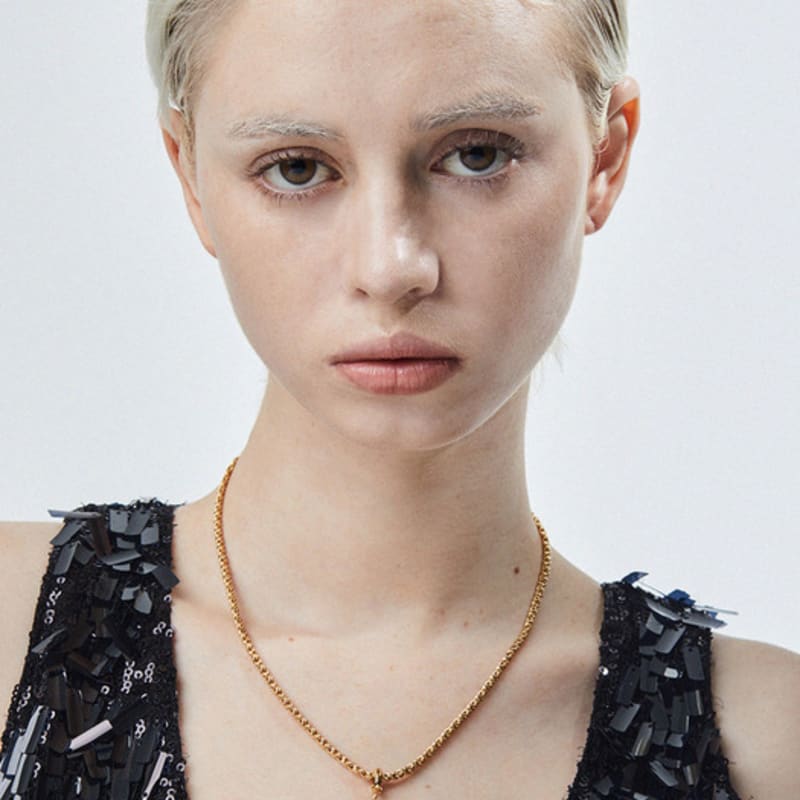 

FEVERISH Noble Pendant Necklace GOLD_FREE