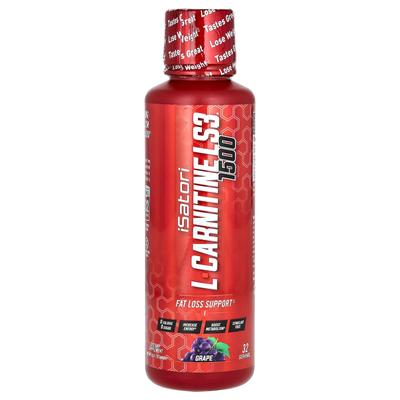 L-Carnitine LS3 1500, Grape, 1,500 Mg, 16 Fl Oz (480 Ml)
