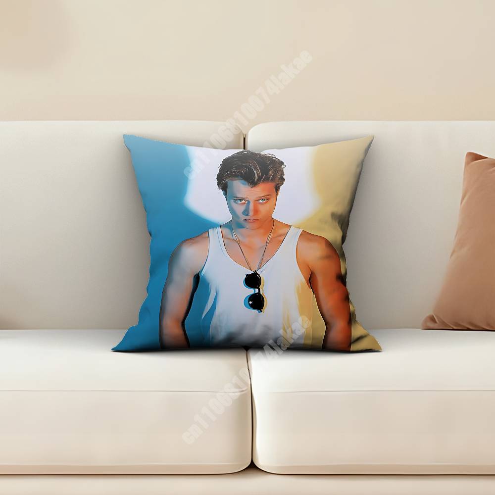RRudy JJ Maybank PPankow Never Change Kissenbezug Sofa Couch Kissenhülle Kreativer Arbeitsplatz Akzent Heimdekoration